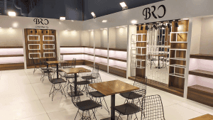 BRC Ayakkabı Ahşap Fuar Standı